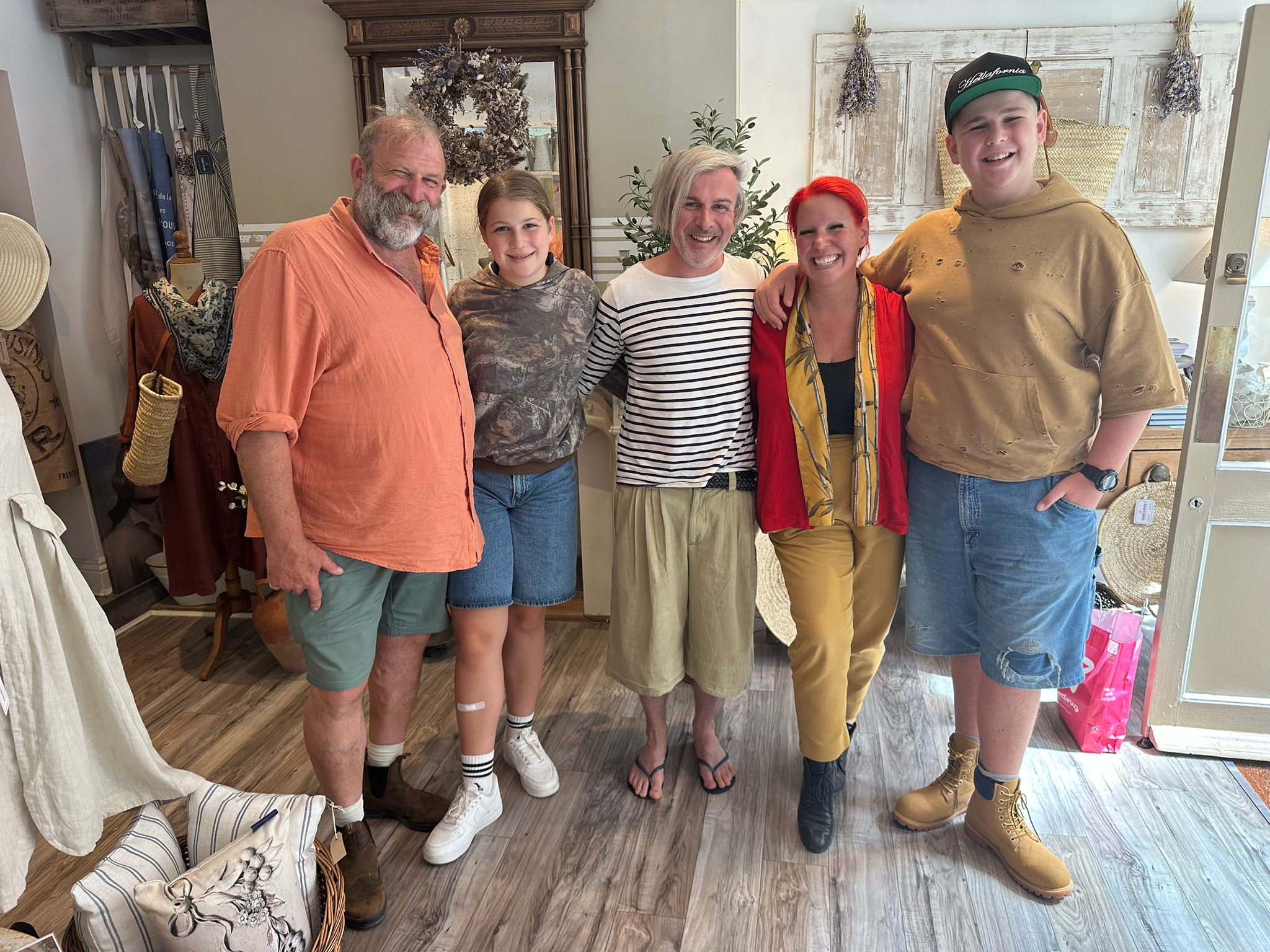 A Very Special Visit and Our Renovation Makes the News