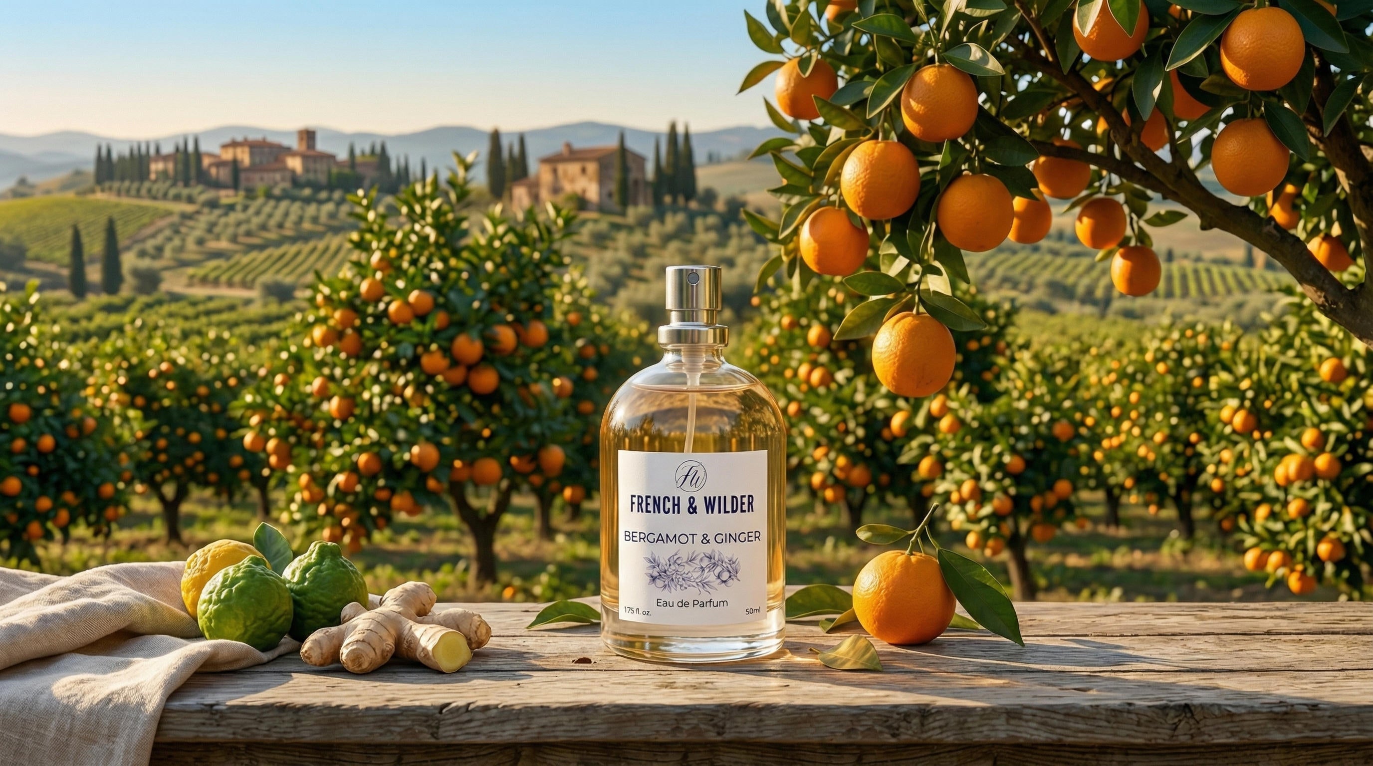 Bergamot & Ginger - A Celebration of Mediterranean Light and Warmth