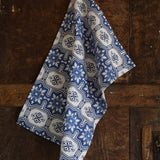 Blue Tile Tea Towel