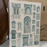 French Doors Greeting Card