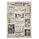 French Adverts Tea Towel