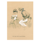 French Dancers Tea Towel