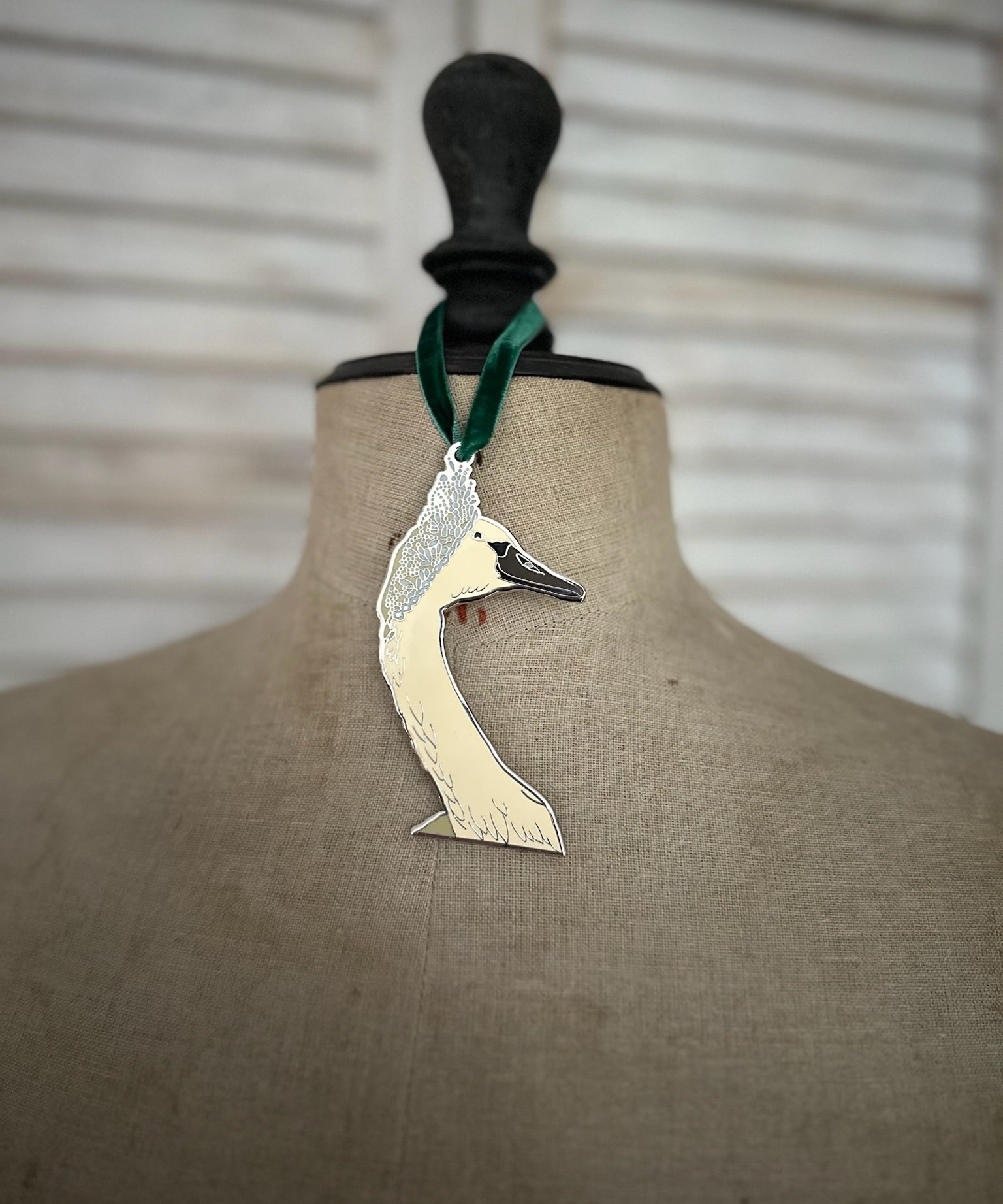 Swan Hanging Ornament