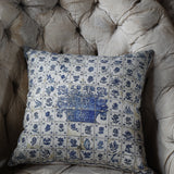Porto Tiles Cotton Cushion