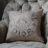 Vintage Sack Cotton Cushion