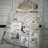 Jumbo French Adverts Tote Bag