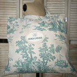Jumbo Toile de Jouy Tote Bag