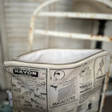 French Adverts Washbag - Large