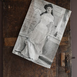 Postcard Lady Tea Towel