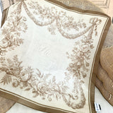 Swag design scarf - Mocha